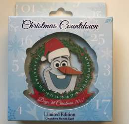 Christmas Countdown Series - Olaf with Wreath - MLT