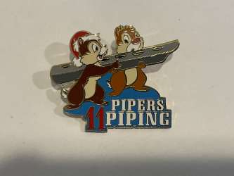 50042 - Twelve Days of Christmas 2003 - 11 Pipers Piping - Chip & Dale - Disney Store Japan alternate image