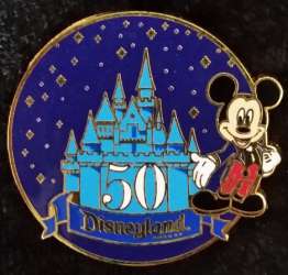 12419 - Walt Disney Travel Company - Mickey Mouse - 50th Anniversary - Disneyland Resort alternate image