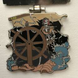 33038 - Disneyland Pirates of the Caribbean 50th Anniversary - Hinged Treasure Chest Purple Gem (Skeleton Helmsman) - Disneyland Resort alternate image