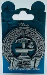 The Sword in the Stone - Metal sword in anvil and Archimedes - DLP