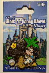 Piece of Walt Disney World History 2016 - Polynesian Village with Mickey Mouse - WDW