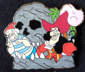 2115 - Festival of Fantasy Parade Reveal/Conceal Mystery Set - Captain Hook & Smee - Walt Disney World alternate image