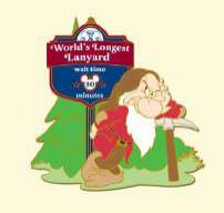 32073 - Trade City, USA: Must See Attractions - World's Longest Lanyard - Grumpy - Walt Disney World alternate image
