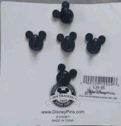 'Four Parks One World - WDW Passholder Exclusive 5-Pin Puzzle Set - WDW'