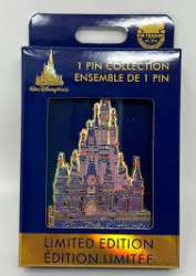 50281 - Walt Disney World 50th Anniversary Cinderella Castle Jumbos - Cinderella Castle #3: Pink Glitter - Walt Disney World alternate image