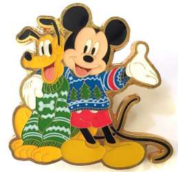 'BoxLunch - Holiday - Mickey and Pluto Holiday Sweaters - LFLY'