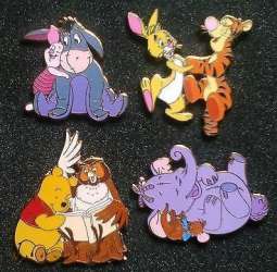 33095 - Pooh & Gang Booster Set - Pooh & Gang Booster Set (Set of 4) - Disney Store US alternate image