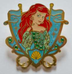 218 - Princess Jeweled Crest Collection - Ariel alternate image