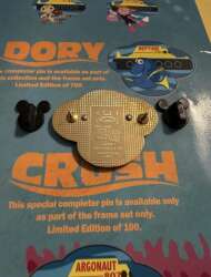 50549 - Finding Nemo Submarine Voyage - Dory - Neptune - Completer Pin - Disneyland Resort alternate image