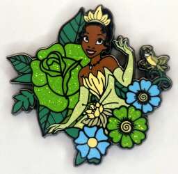 50569 - Floral Princess Tattoos Mystery Collection - Tiana Glitter CHASER - Loungefly alternate image