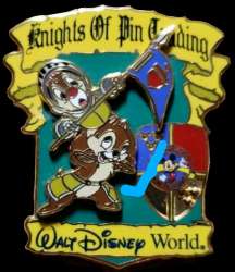 Knights of Pin Trading - Chip and Dale - WDW