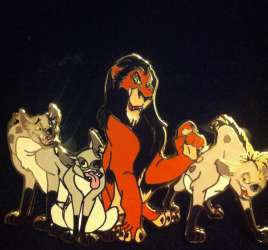 11105 - Disney Auctions Villains and Sidekicks - Scar and Hyenas Ed, Shenzi and Banzai - Disney Auctions alternate image