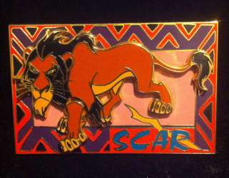 2136 - Lion King Geometric Slider - Lion King - Scar - Disneyland Resort Paris alternate image