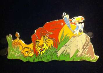 Father&#039;s Day - 2006 - Mufasa, Young Simba and Zazu - Pouncing Lessons - DA