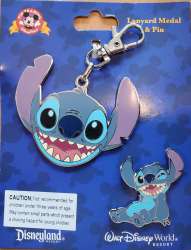 Stitch Lanyard Medal and Pin