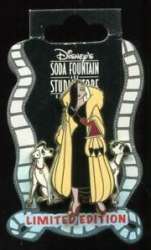 33626 - Jessica Rabbit as Villains - Jessica Rabbit as Cruella De Vil - Disney Studio Store Hollywood / Soda Fountain alternate image