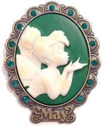 Tinker Bell Birthstone Cameo - Tinker Bell May - MLT