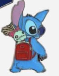 Stitch and Scrump Fun Blind Box - Stitch with Scrump in backpack - LFLY