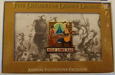 34128 - Annual Passholder - Five Decades of Disney Dining Series - Mile Long Bar - Disneyland Resort alternate image