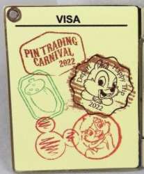 51118 - Pin Trading Carnival 2022 - Dale Passport - Hong Kong Disneyland alternate image