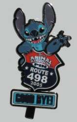 Stitch Waves Good Bye Sign