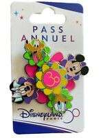 Annual Pass Mickey Minnie Donald Pluto spinner