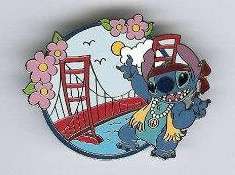 51206 - Stitch in US cities - Stitch in San Francisco - Disney Auctions alternate image