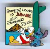 Stitch and Donald