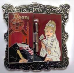 Haunted Mansion O&#039;Pin House - Nuptial Doom - Constance and Reginald - DLR