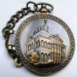 6809 - Haunted Mansion O'Pin House - 13 Hour Pocket Watch - Disneyland Resort alternate image