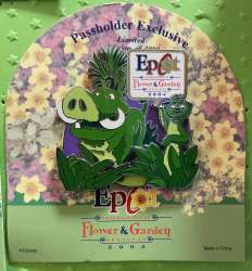 512 - EPCOT International Flower & Garden Festival 2004 - Pumbaa & Timon - Walt Disney World alternate image