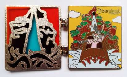 33932 - Disneyland Stained Glass Attraction Storybook Series - Splash Mountain - Theme Park Cast Member Exclusive alternate image