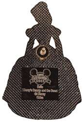 'Princess Glitter Pins - Belle (Beauty and the Beast) - MLT'