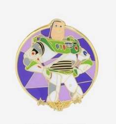 51377 - Stained Glass Pixar Characters Blind Box - Buzz Lightyear - Loungefly alternate image