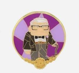 51378 - Stained Glass Pixar Characters Blind Box - Carl - Loungefly alternate image