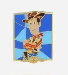 51379 - Stained Glass Pixar Characters Blind Box - Woody - Loungefly alternate image
