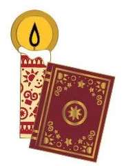 Spell Book and Candle