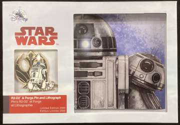 Star Wars - The Last Jedi - R2-D2 with Porgs and Rebel Symbol - DSUS
