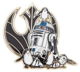 51388 - Star Wars - The Last Jedi - R2-D2 with Porgs and Rebel Symbol - Disney Store US alternate image