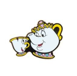 48518 - Pink A La Mode (PALM) - Beauty and the Beast - Mrs. Potts & Chip - Disney Licensed alternate image