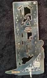 'Frozen Premiere - Elsa Stained Glass Window - DSSH'