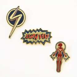 51520 - Marvel Studios: Ms. Marvel - Pin Set - Disney Licensed alternate image