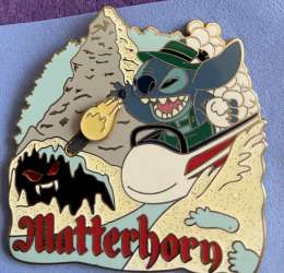 51680 - Mickey's Pin Odyssey 2008 - Stitch Matterhorn Slider - Disneyland Resort alternate image