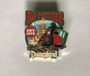 Big Thunder Mountain Railroad Anniversaries - Big Thunder Mountain Railroad 40th Anniversary - Big Thunder Mountain Train EST 1979 - DLR