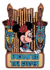 Minnie in the Enchanted Tiki Garden