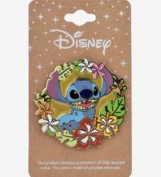 51756 - BoxLunch - Lilo & Stitch - Floral Circle Stitch Portrait - Disney Licensed alternate image
