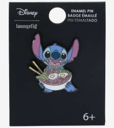 51761 - BoxLunch - Lilo & Stitch - Stitch with Ramen - Loungefly alternate image