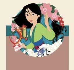51816 - Floral Princess Wreaths - Mulan - Disney Employee Center alternate image