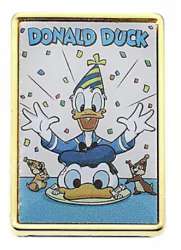 Donald, Chip and Dale with cake